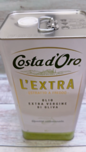 COSTA D’ORO + CAN THIẾC TRẮNG 3 Lít + DẦU Ô LIU Ý NGUYÊN CHẤT ÉP LẠNH Cold Extracted Extra Virgin Olive Oil