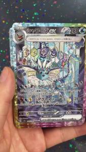 Takara Tomy | Anime Eeveelution Card Sv8 Eevee Umbreon Sylveon Leafeon Vaporeon 151 High Quality Trading PTCG Hobby Collectible Card Gift