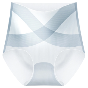 Miiow | High Waist Seamless Ice Silk Womens Underwear Triangle Panties Comfortable Breathable Sporty Style Plus Size Belly Control