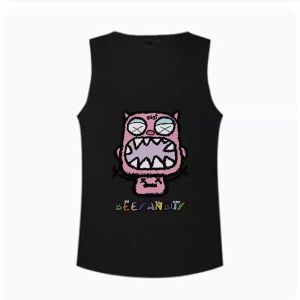 DVDK | Sleeveless Cropped Top Women Summer Fashion Printed