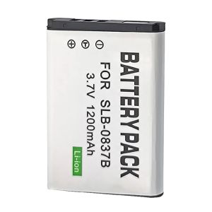PIN MÁY ẢNH SAMSUNG SLB-0837B DÙNG CHO DIGIMAX L70 L70B L83T L85T L201 L301 NV8 NV10 NV15 NV20 SL201