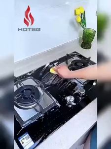 Miếng bọt biển lau bếp bằng bông bột gỗ miếng bọt biển lau dầu chống dính