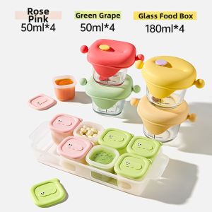 Taoqibaby | Frozen Storage Food Container Baby Silicone Mold
