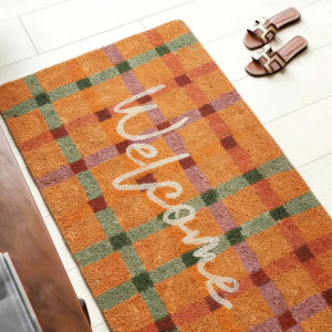 Retro Style Dust-Resistant Door Mat