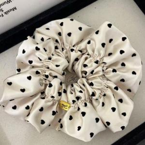 Ballet Style Polka Dot Satin Hair Ties Fairy Tale Elegant Butterfly Knot Long Silk Ribbon Hair Bands Sweet Headwear Hair Accessories