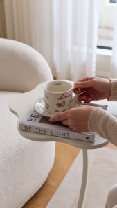 Ins Style Light Luxury Cloud Side Table Small Coffee Table Living Room Sofa Side Cabinet Bedside Table