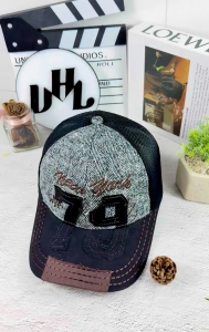 Nón kết mũ lưỡi trai Ông Địa 79 vải kaki phối lưới form chuẩn thời trang đường phố