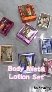 STORY OF LOVE 2in1 Gift Set 88ml Body Mist & 90ml Body Lotion Set Birthday Gift Wedding Giveaways