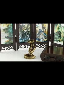 Alloy Backflow Incense Burner Mini Bergamot Lotus Waterfall Incense Stand Incense Cone Holder