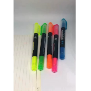 Bút dạ quang 2 đầu ngòi HL-03 Thiên Long siêu đẹpmàu tươi sáng dùng đánh dấu take note ghi chú