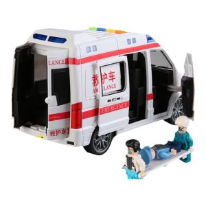 BABYSHOME | Openable Realistic Ambulance Toy Car
