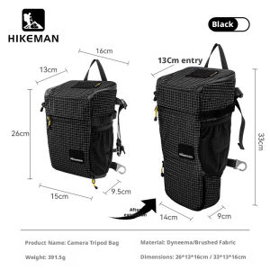 HIKEMAN | Hikeman Camera Storage Bag Anti-Collision Shock-Absorbing SLR Photography Triangular Camera Bag Mountain Climbing and Travel