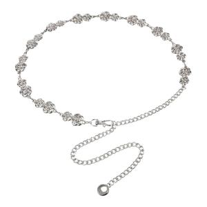 Decorative Waist Chain for Womens Dresses with Metal Chain