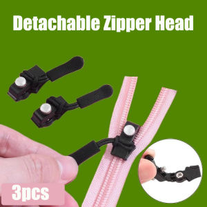 Detachable Zipper Head Replacement Luggage Bag Backpack Clothes Universal Slider Zipper Lock Head Repair  Accessory