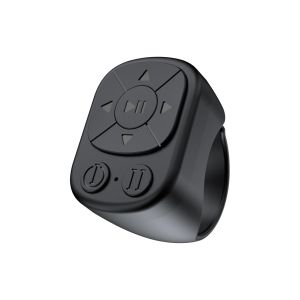 Điều Khiển Từ Xa Dạng Vòng Cuộn Bluetooth Cho iPhone iPad - Điều Khiển Chụp Ảnh Lật Trang Đa Năng Tương Thích Với Video Ngắn