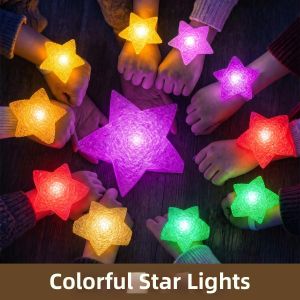 No Brand | Non-Toxic Kids Handheld Glowing Star Sticks