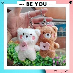 Móc Khóa Gấu Bông Búp Bê Cute Móc Treo Balo Túi Xách Dễ Thương - BEYOU
