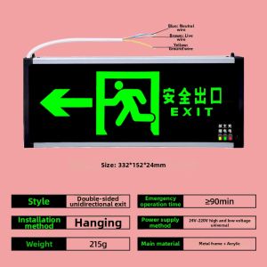 Emergency Evacuation LED Sign