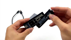 M.2 NVMe SSD Enclosure External M2 NVMe เคส M2 USB 3.1 Type C 10Gbps อะแดปเตอร์ M Key HD กล่องเก็บของ