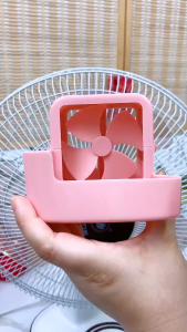 BECORATE 1pc Home Wall-Mounted Electric Fan with Ice Tray for Rapid Summer Cooling