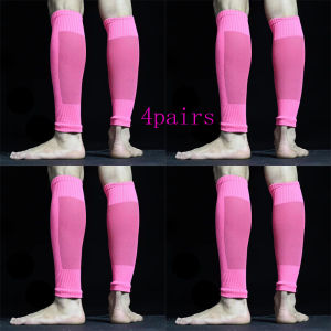 2023 Football Sock Breathable Without Feet Socks Professional Shin Guards Fixed Leg Warmers Foot Package To Protect The Calf