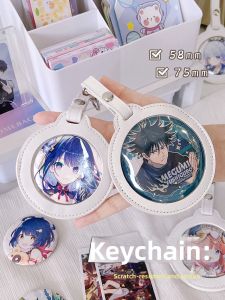 Transparent Protection Storage Badge Pouch