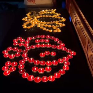 [Wholesale] 100PCS Ghee Candle 4/8 hours Candle Fragrant Smokeless Ghee Lamp Premium Tealight Candle Buddha Praying Candle