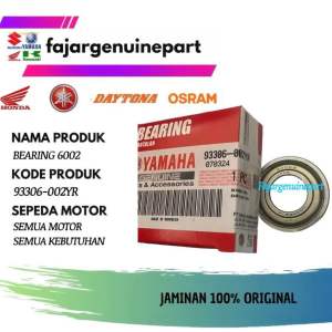 BEARING LAHER 6002 NOKEN AS MESIN YGP