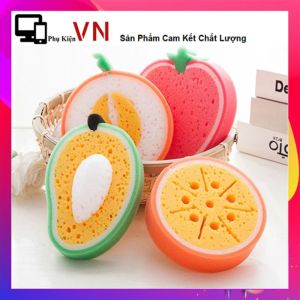 Miếng Rửa Chén Bát Hình Trái Cây Chống Dính Dầu Đa Năng Tiện Dụng - Mút Xốp Rửa Chén Nano - Miếng Bọt Biển Tạo Bọt Cọ Rửa Xoong Nồi Siêu Sạch