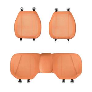 WEISHIJIE | Perforated Nappa Leather Breathable Universal Auto Seat Covers