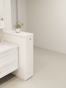 Solaze Pull Out Cabinet Organizer Bathroom Storage Basket Storage Rack with Adjustable Dividers