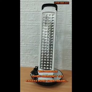 Lampu Senter LED Emergency Cordless Super Terang 80SMD untuk Camping & Hiking