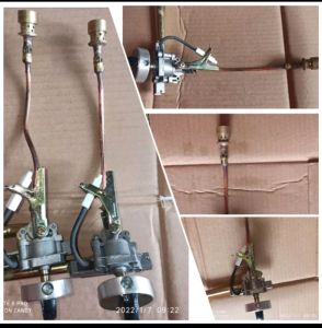 Kompor gas Api biru pengapian mesin gulali  Arum manis Cotton Candy