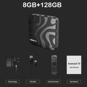 T95Max Android16 Smart TV Box Dual WiFi6 Allwinner H618 Bluetooth6.0 Google Assistant Fast 8K Ultra HD Media Player Set Top Box