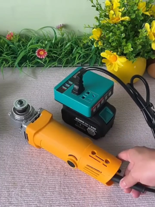 120W Portable Lithium Battery Inverter DC12V High Power Voltage Converter Outdoor Emergency Car RV Power Supply