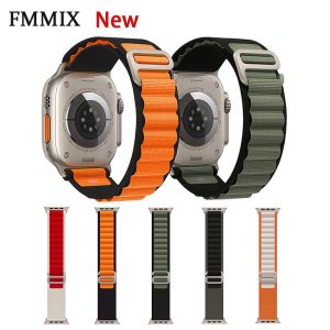 Alpine Loop Tali Untuk Apple Watch Ultra DT8 W68 HD8 DT7 H11 Band 49mm 44mm 40mm 45mm 41mm 38mm 42mm