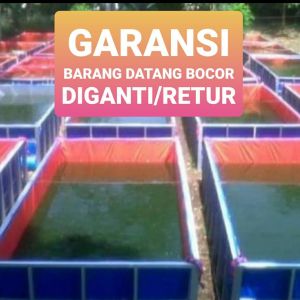 terpal kolam ikan 200x300x75 a12 korea tebal