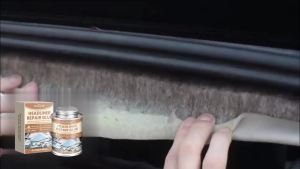 Automotive Roof Repair Glue Strong Flexible Adhesive Prevents Cracking Interior Fabric Leather Fix Professional Easy Application