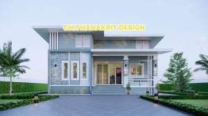 แบบบ้านโมเดิร์น 1 ชั้น