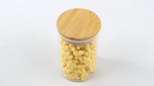 One Two Cups Toples Kaca Penyimpanan Makanan Coffee Storage Glass Jar - GH1270