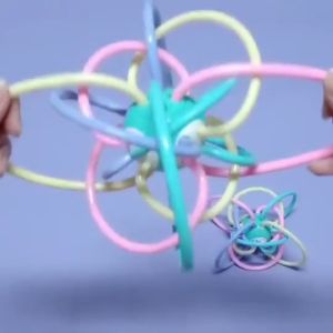 Ready Stock Baby Toy Teether Hand Ball Manhattan Balls Handbell Soft Rattles Baby Toys Mainan Baby Mainan Budak Perempuan Mainan Budak Lelaki Birthday Gift For Newborn Baby Gift Set Gigitan Bola Mainan Bayi