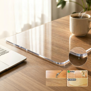 LUOYOUTE | Transparent Waterproof Oil-Resistant Heat-Resistant Wear-Resistant Table Protector