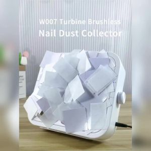 foreverlily | 120W Powerful Nail Dust Collector Super Suction Brushless Nail Dust Extractor Nail Art Manicure Fan Vacuum Cleaner With 2 Filter