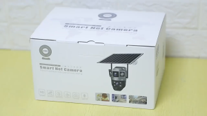 V380 Pro Three Lens Smart CCTV Cameras Solar With WiFi 4G Sim Card Connect Phone Automatic Tracking Infrared Night Vision Waterproof 2-Way Voice Camera