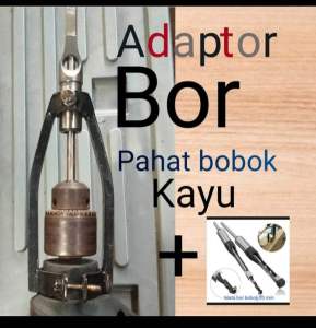 Dudukan Bor Bobok Kayu