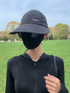 MATEYOYO ผู้หญิงซันแคปหมวกชายหาดหมวกกันแดดกันแดดหมวกกันแดดแบบพกพาหมวกกันแดดหมวกกันแดดขนาดใหญ่หมวกกันแดดป้องกันแสงแดดหมวกกันแดดป้องกันรังสี UV หมวกกันแดดสำหรับฤดูร้อนเดินทางกลางแจ้ง