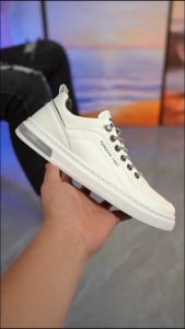 AMIRAA Sepatu sneakers pria putih sepatu sporty porsech-589 kualitas premium import sepatu kasual model baru
