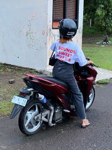 KNALPOT SAMLONG COATING SANBLAS+LAS RAINBOW ORIGINAL TRP MUFFLER AL MATIC VARIOBEATPCXNMAX DLL