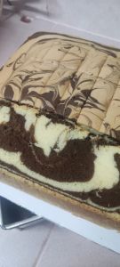 Kek Marble Buatan Sendiri @ Homemade