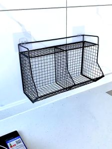 Wall Mounted Kitchen Racks Organizer Kitchen Organizer Hanging Rack Vegetable Fruit Spice Racks Bathroom Storage Shelves